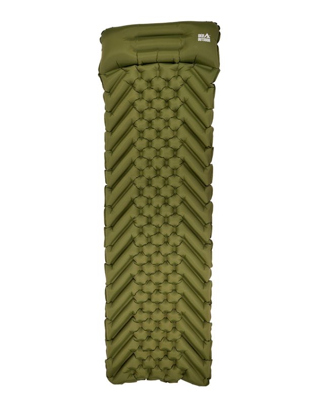 Каремат надувний Skif Outdoor Bachelor Ultralight Olive