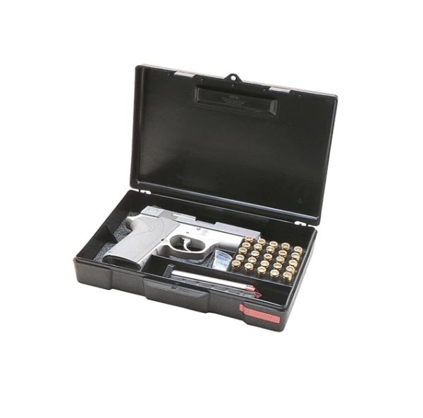 Кейс MTM Handgun Storage Box 804 для пістолета/револьвера з відсіком під патрони (24,9x16,0x5,1 см)