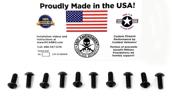 Набір гвинтів M-Carbo KEL-TEC SUB-2000 Carbon Steel Screw Upgrade Kit