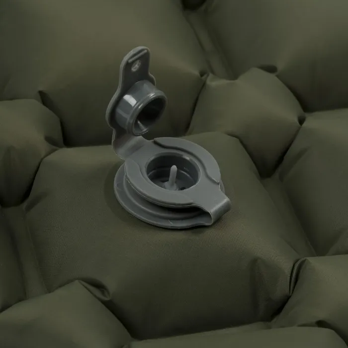 Килимок надувний Highlander Nap-Pak Inflatable Sleeping Mat PrimaLoft 5 cm Olive AIR072-OG