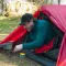 Килимок надувний Highlander Nap-Pak Inflatable Sleeping Mat PrimaLoft 5 cm Olive AIR072-OG