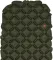 Килимок надувний Highlander Nap-Pak Inflatable Sleeping Mat PrimaLoft 5 cm Olive AIR072-OG