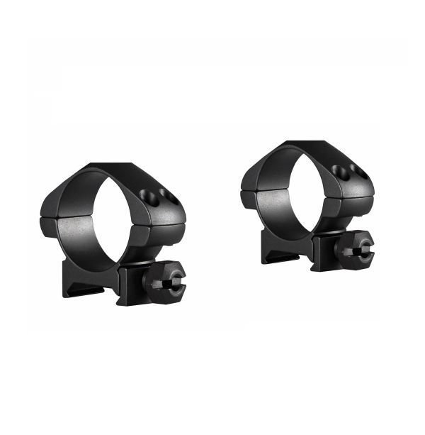 Кільця Hawke Precision Steel d - 30 мм Low Weaver/Picatinny