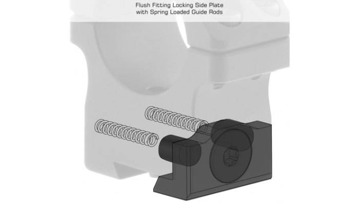 Кільця Leapers UTG PRO P.O.I. d - 34 мм High Picatinny RWU013420