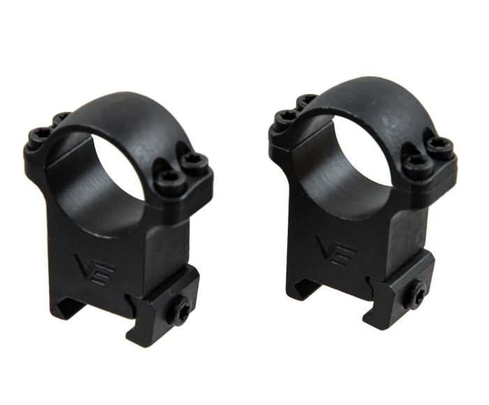 Кільця Vector Optics сталеві 25.4 мм Weaver високі XASR-S03