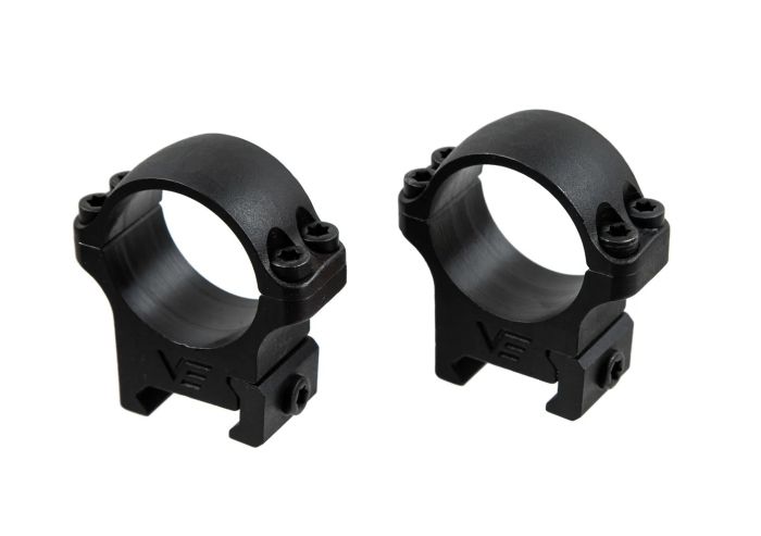 Кільця Vector Optics сталеві 30 мм Weaver низькі XASR-S11