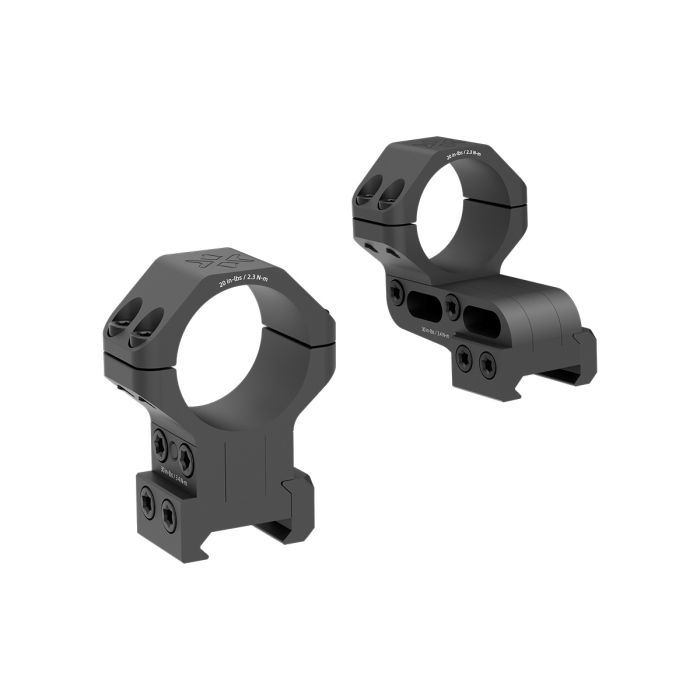 Кільця з виносом Vector Optics X-Accu 30 мм на Вівер/Пікатінні з регульованою висотою 35-41 мм XASR-3060
