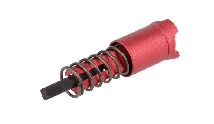 Кнопка досилача набою полегшена Strike Industries для AR15 Red SI-AR-S-FA-RED