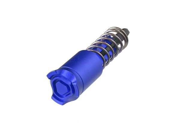 Кнопка досилача набою полегшена Strike Industries для AR15 Blue SI-AR-S-FA-BLU