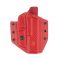 Кобура Ata-Gear Hit Factor Ver.1 для Glock 17 / 22 / 47 Carbon Fiber EMT Red