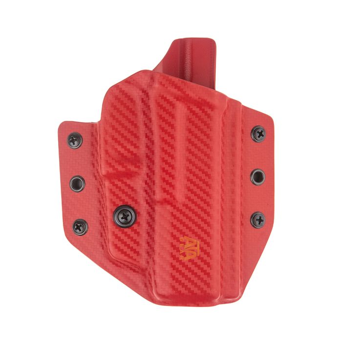 Кобура Ata-Gear Hit Factor Ver.1 для Glock 17 / 22 / 47 Carbon Fiber EMT Red