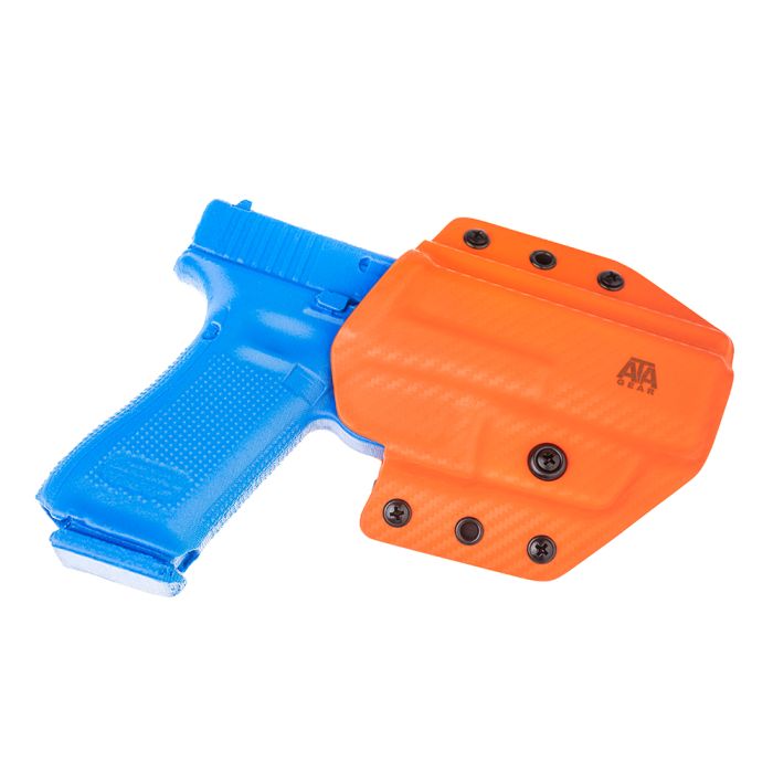 Кобура Ata-Gear Hit Factor Ver.1 для Glock 17 / 22 / 47 Carbon Fiber Hunter Orange