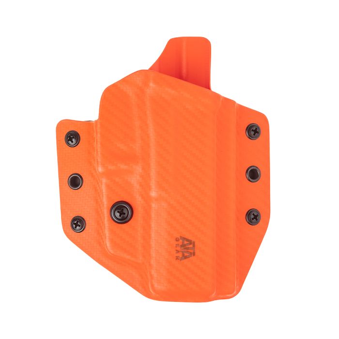 Кобура Ata-Gear Hit Factor Ver.1 для Glock 17 / 22 / 47 Carbon Fiber Hunter Orange