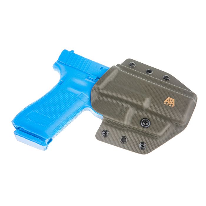 Кобура Ata-Gear Hit Factor Ver.1 для Glock 17 / 22 / 47 Carbon Fiber Olive Drab
