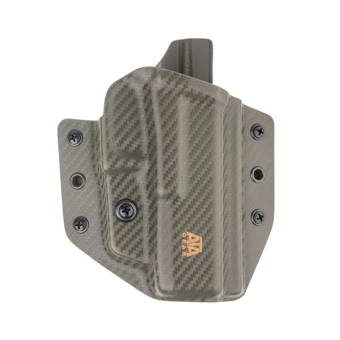 Кобура Ata-Gear Hit Factor Ver.1 для Glock 17 / 22 / 47 Carbon Fiber Olive Drab