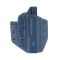 Кобура Ata-Gear Hit Factor Ver.1 для Glock 17 / 22 / 47 Carbon Fiber Police Blue