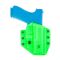 Кобура Ata-Gear Hit Factor Ver.1 для Glock 17 / 22 / 47 Carbon Fiber Zombie Green