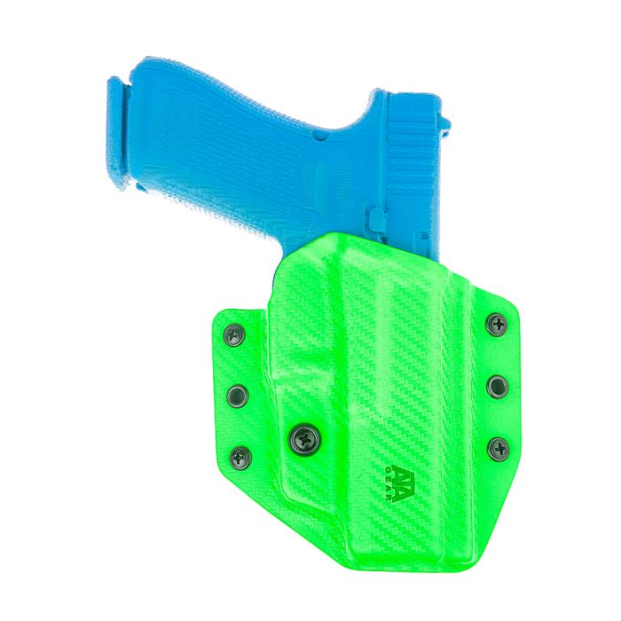 Кобура Ata-Gear Hit Factor Ver.1 для Glock 17 / 22 / 47 Carbon Fiber Zombie Green