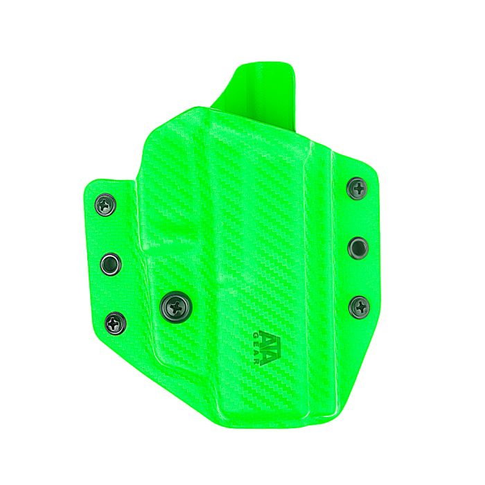 Кобура Ata-Gear Hit Factor Ver.1 для Glock 17 / 22 / 47 Carbon Fiber Zombie Green