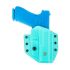 Кобура Ata-Gear Hit Factor Ver.1 для Glock 17 / 22 / 47 Carbon Fiber Tiffany Blue