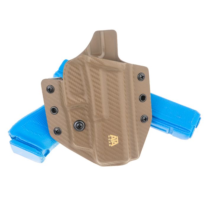 Кобура Ata-Gear Hit Factor Ver.1для Glock 17 / 22 / 47 Carbon Fiber Coyote