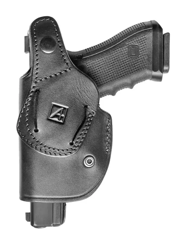 Кобура поясна К9 A-LINE для Glock (шкіра) зі скобою