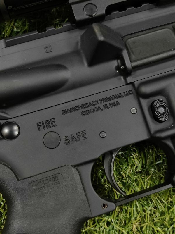 Комісійний карабін Diamondback DB15 кал .223 Rem 16" M-LOK Black