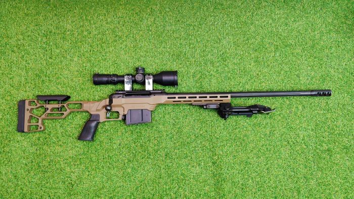 Комісійний карабін Savage 110 Precision кал. 338 Lapua Mag 30" 5/8"-24 FDE + приціл Nightforce NX8 2.5-20x50