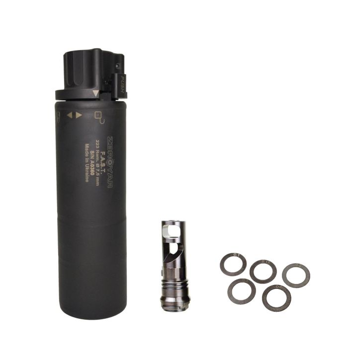 Глушник Zbroyar FAST Gen 2 ПЗРЗП з ДГК калібр .223 Rem