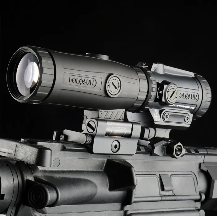 Комплект ARO-EVO-SPR-RD + HM3X коліматорного прицілу Holosun ARO-EVO-SPR-RD та збільшувач Holosun HM3X (Combo Set)