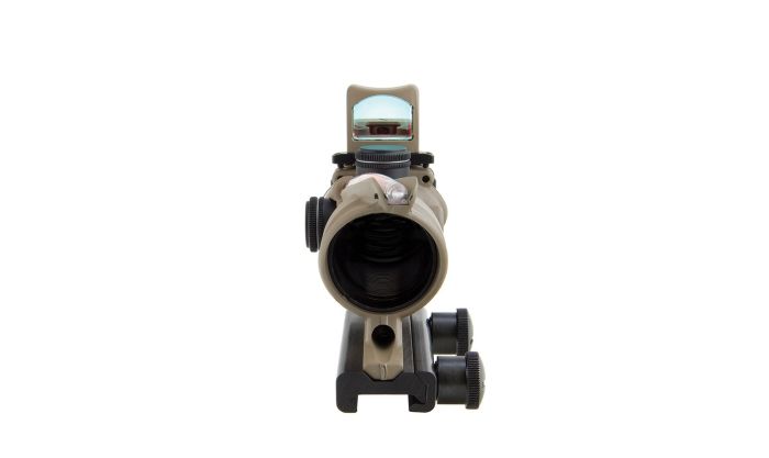 Комплект приціл оптичний Trijicon ACOG 4x32 BAC і приціл коліматорний Trijicon RMR 3.25 МОА FDE