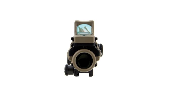 Комплект приціл оптичний Trijicon ACOG 4x32 BAC і приціл коліматорний Trijicon RMR 3.25 МОА FDE