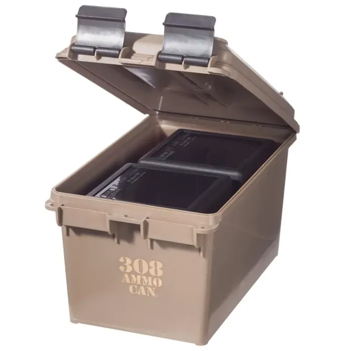 Коробка MTM Ammo Can Combo ACC308 з органайзером на 400 патронів кал. 308 Win; 30-06 (колір - коричневий)