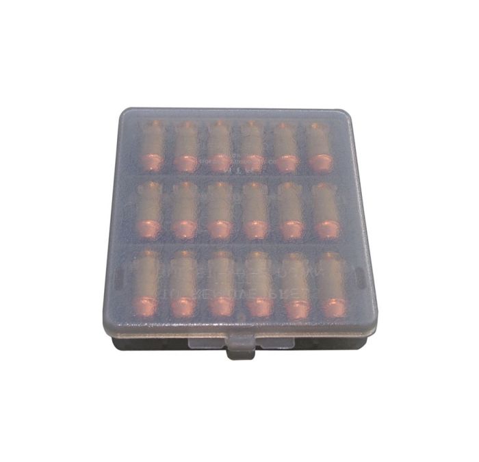 Коробка MTM Ammo Wallet W18-45 для 18 патронів кал. 45 ACP (колір - сірий)
