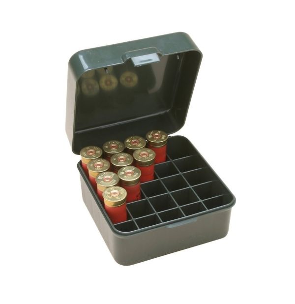 Коробка MTM Dual Gauge Shotshell Case універсальна на 25 патронів кал. 12/89 (колір - зелений)