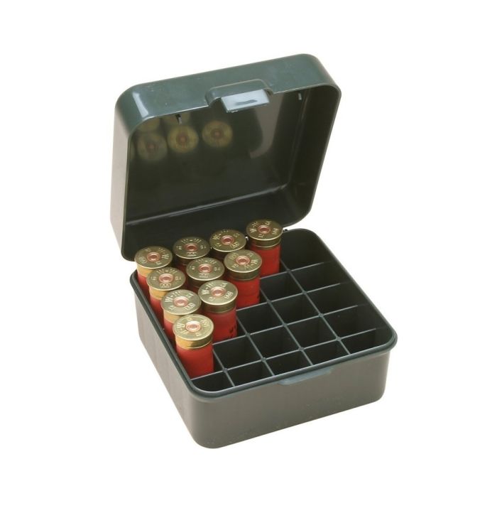 Коробка MTM Dual Gauge Shotshell Case універсальна на 25 патронів кал. 12/89 (колір - зелений)