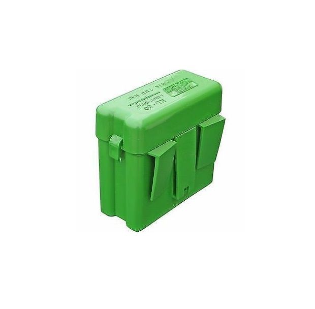 Коробка MTM RM-20-10 на 20 патронів кал. кал. 243; 308 Win (колір - зелений)