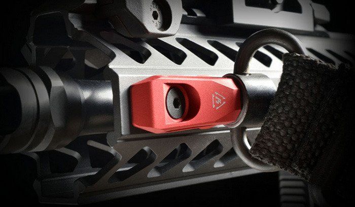 Кріплення кутове Strike Industries Link Angled для QD антабки Red SI-LINK-AQD-RED