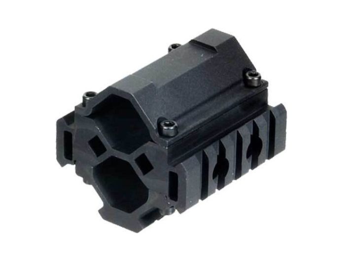 Кріплення Leapers UTG MNT-BR005XL для ствола діаметром 20-25 мм 3 планки Weaver/Picatinny
