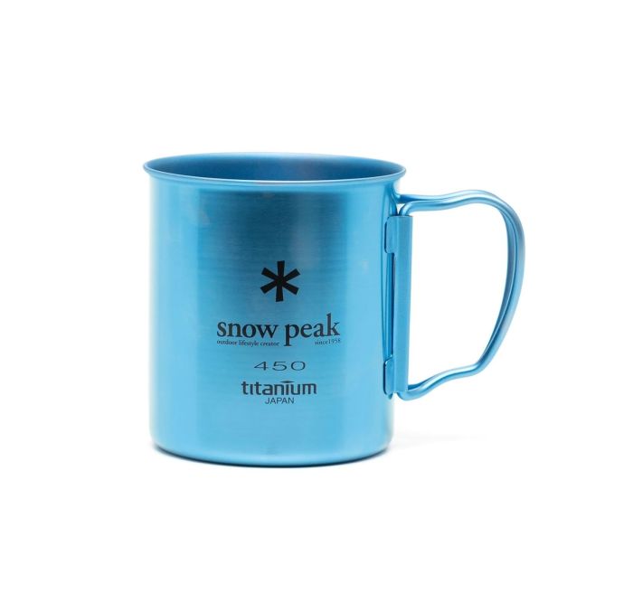 Кружка Snow Peak Ti-Single 450 Cup 450 ml Blue