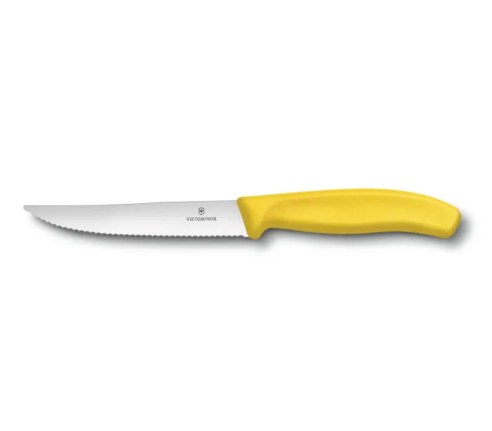 Кухонний ніж Victorinox Swiss Classic Gourmet Steak Knife 6.7936.12L8 Yellow
