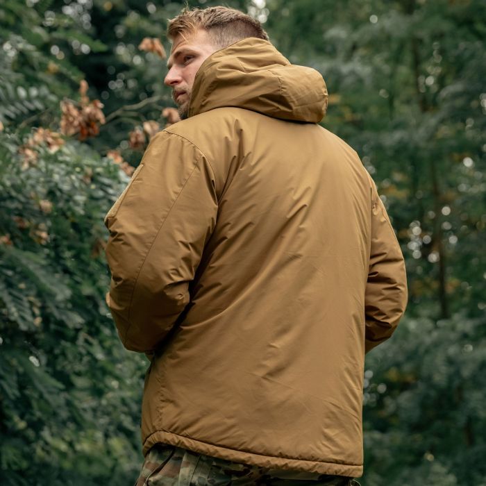 Куртка зимова Helikon Level 7 Climashield Apex 100g Coyote