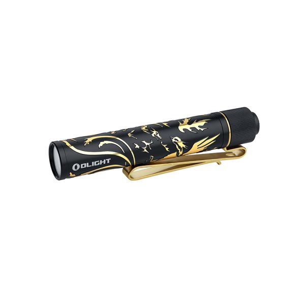 Ліхтар Olight I3T 2 EOS 300 lm Dragon & Phoenix Golden (0.0000.0843)