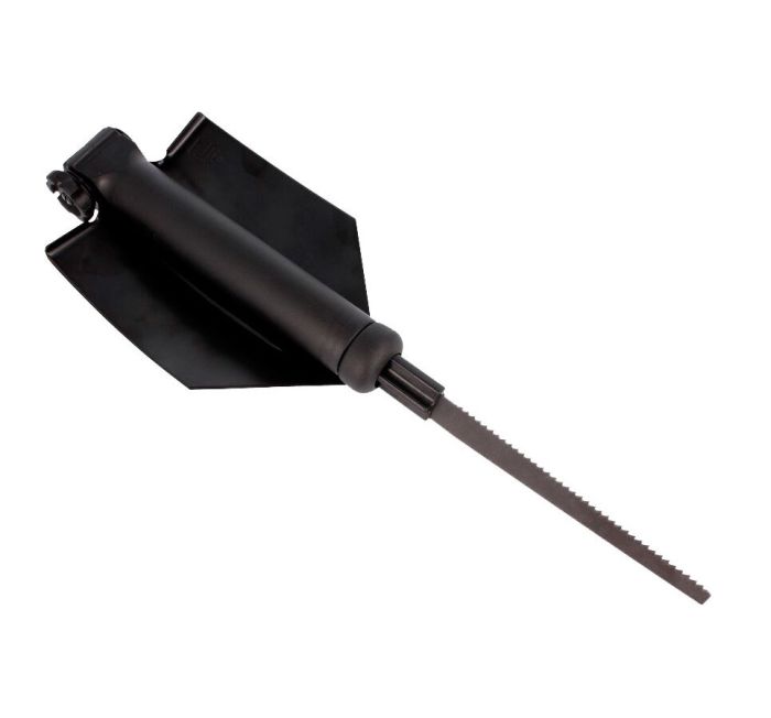 Лопата розкладна Glock Entrenching Tool з пилкою Black