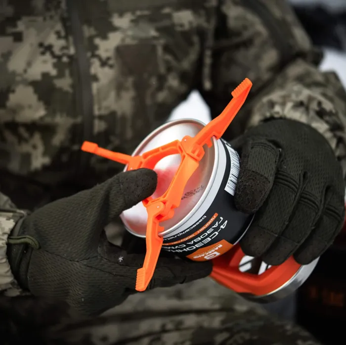 Газовий пальник M-Tac з казанком для приготування їжі