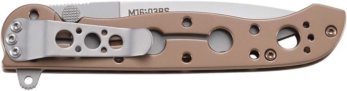 Ніж складаний CRKT M16 Spear Point M16-03BS Bronze/Silver