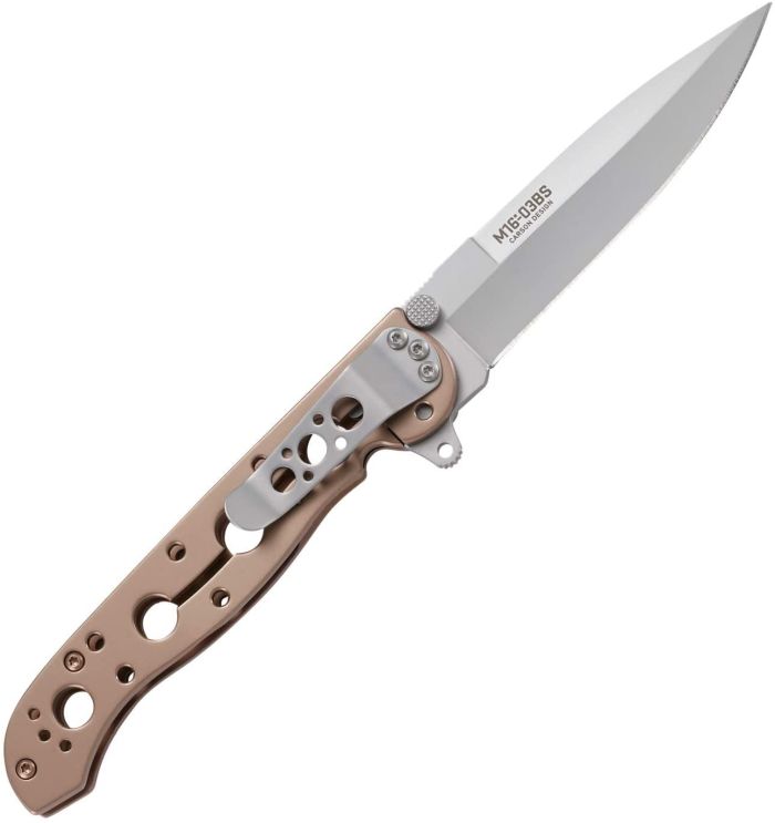 Ніж складаний CRKT M16 Spear Point M16-03BS Bronze/Silver