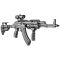 Приклад складаний з амортизатором FAB Defense M4-AKMS P SB