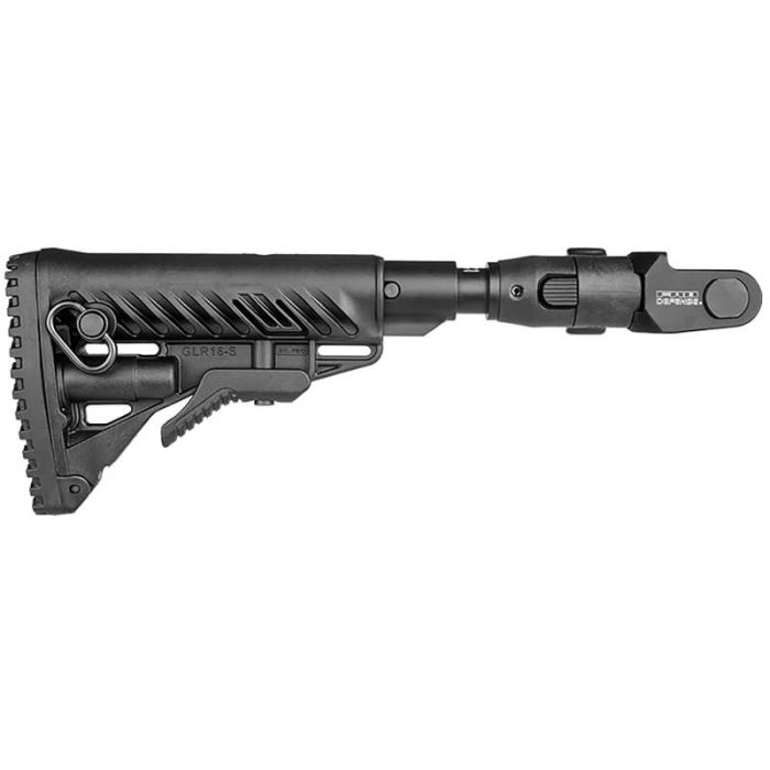Приклад складаний з амортизатором FAB Defense M4-AKMS P SB
