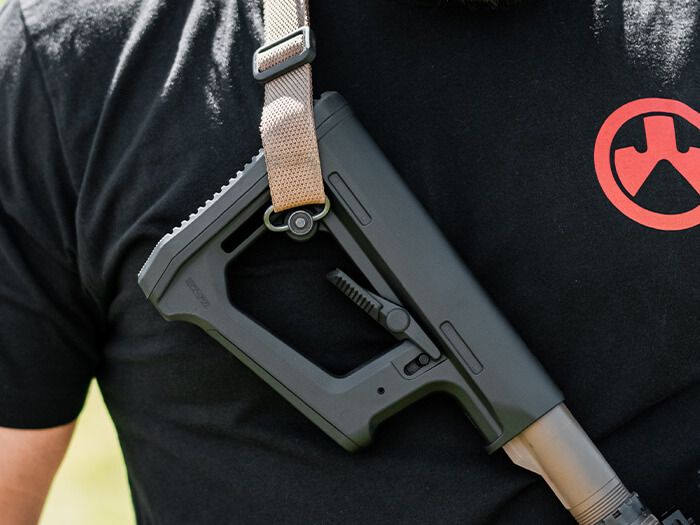 Приклад DT-PR Carbine Stock – Mil-Spec AR15 Black (MAG1447)
